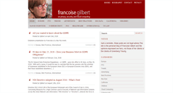 Desktop Screenshot of francoisegilbert.com